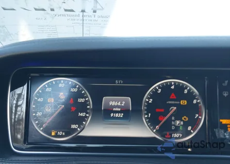 2015 Mercedes-Benz S 550 4Matic from USA, damaged, VIN WDDUG8FB1FA089784